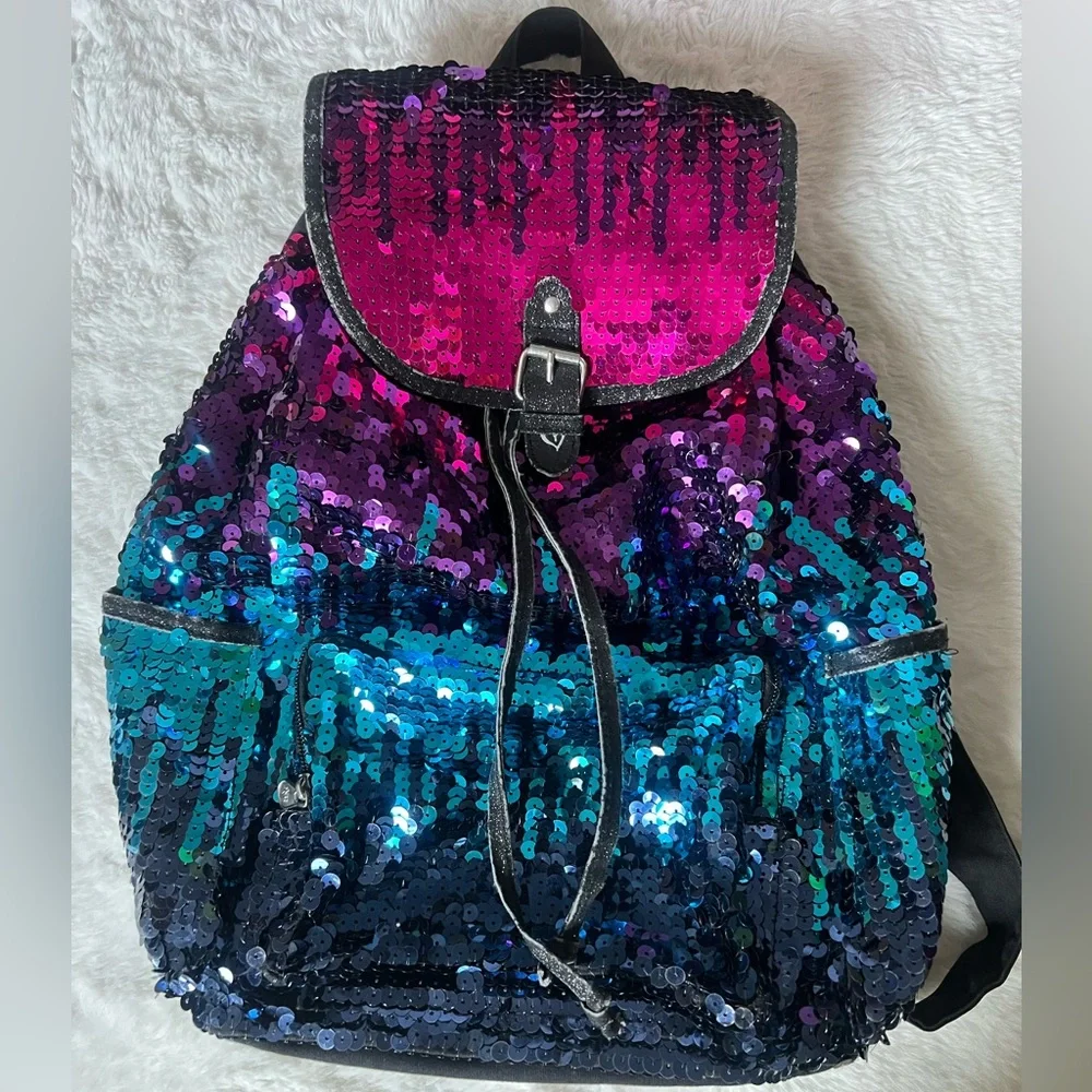 Justice | Bags | Sequin Backpack | Poshmark display picture 2